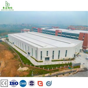 Beautifully Designed Low-Cost Prefabricated Steel Structure Indoor Hall Workshop Building