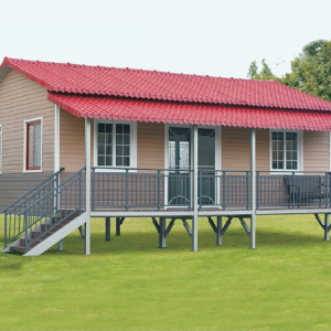 Modern Design Light Steel Structure Prefabricated House Low Cost Prefab Villas and Living House Upgrade