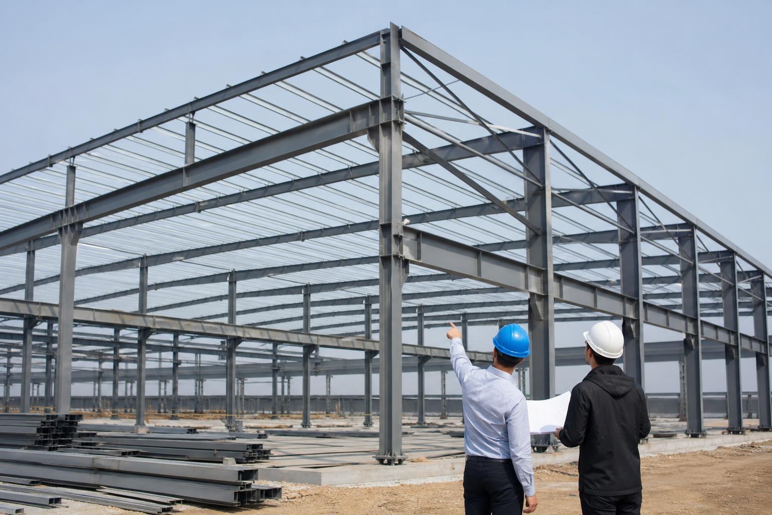 What Is a Steel Structure Building Definition, Components & Core Advantages