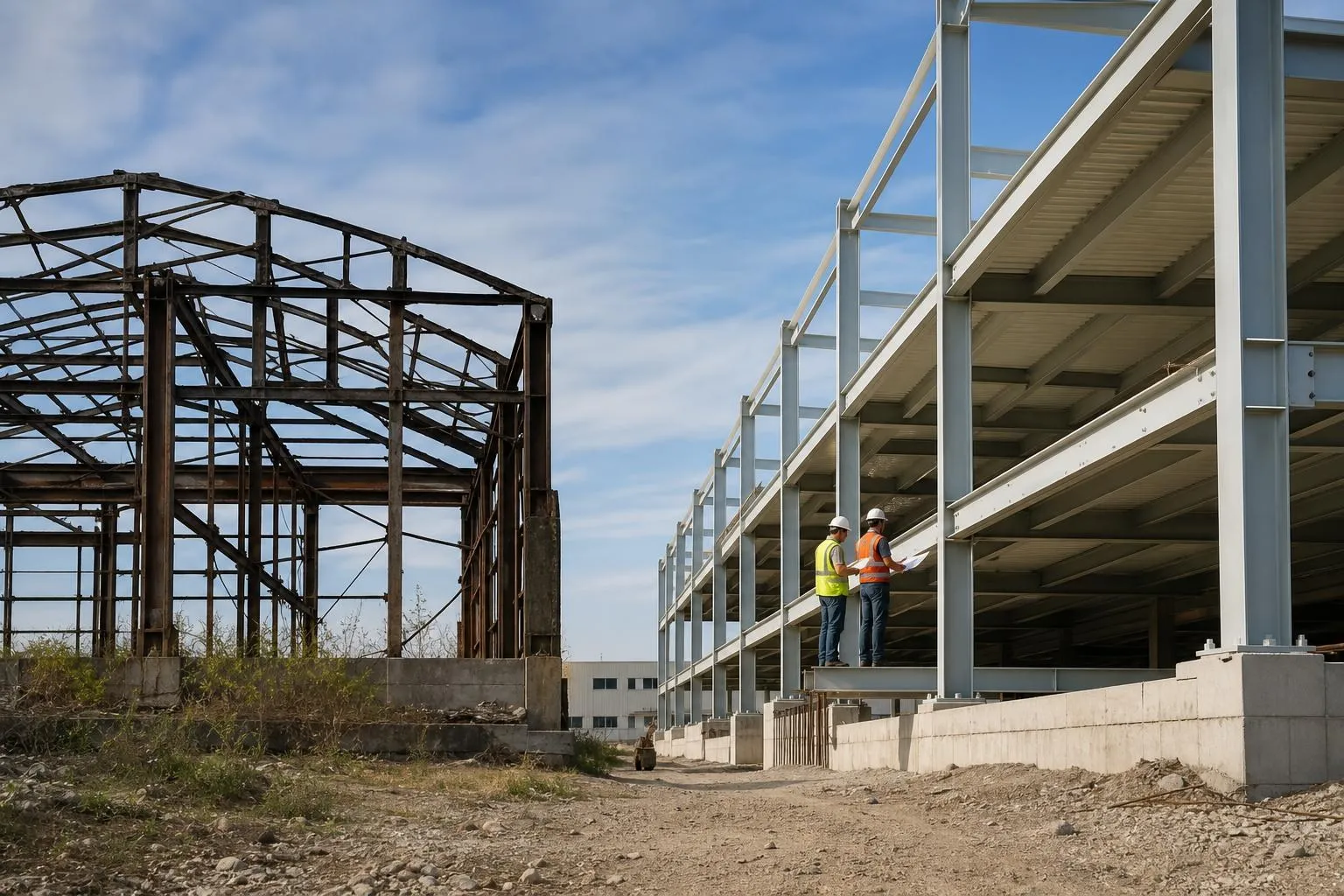 Prefabricated Steel Construction Evolution Past to Future